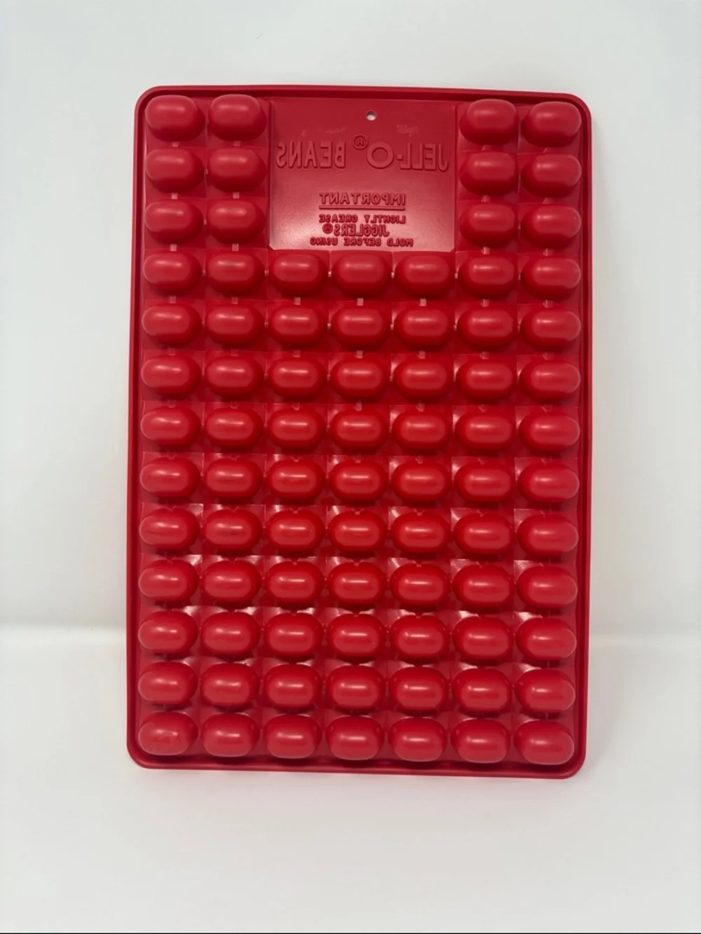 Jell-O Beans Red Candy Mold Tray